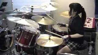 Children Of Bodom &quot;Sixpounder&quot; Drumcover - Fumie Abe -