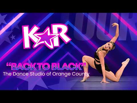 Back To Black | Mia Marinelli | The Dance Studio of Orange County | Intermediate Miss Dance