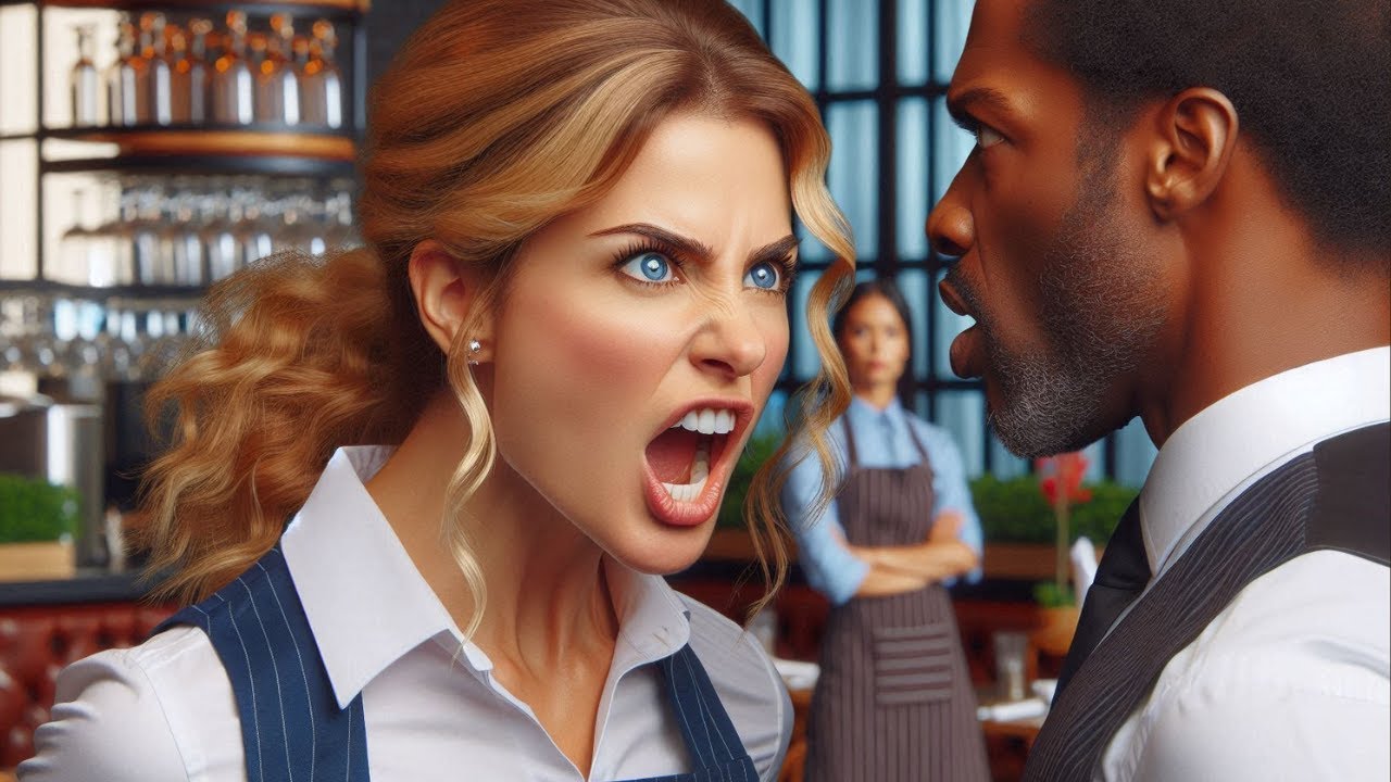 Black PEOPLE are Not WELCOMED Here: Said By Racist Waitress; Unaware who the Black Man Really Is