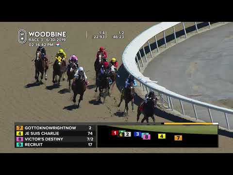 Woodbine: June 30, 2019 - Race 3