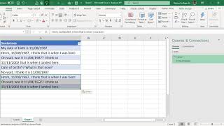 Extract Dates from Text - Column from Examples (POWER QUERY) - Microsoft Excel