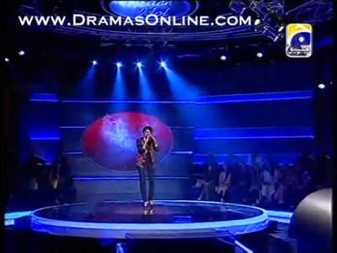 Fizza Jawed Sing song for Gala Round Pakistan Idol episode 11