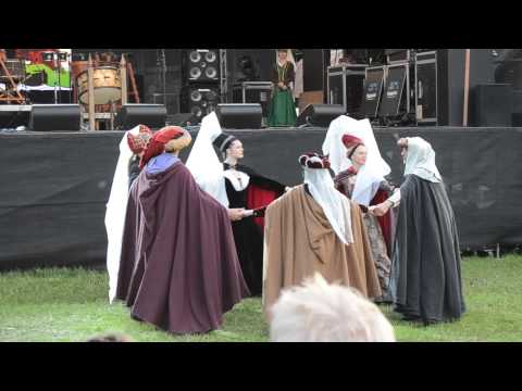 Medieval dance Stella Splendens. Mittelalter Tanz Stella Splendens. Medieval danza Stella Splendens
