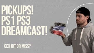 Pickups! PS1 PS3 Dreamcast CeX Cash Converters eBay! New additions discussed!