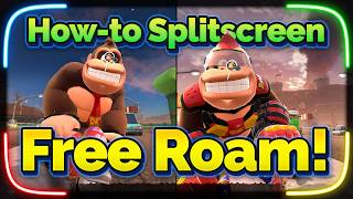 OMG You Can Play 2-Player Free Roam in Mario Kart World! | 3 EASY WAYS