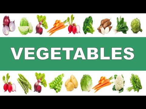 ✅ Las verduras en inglés 🥦 🌽 🥕 🍅 🥦