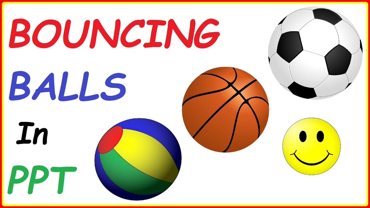 Bouncing Ball Animation Effects in PowerPoint Presentations (2 Tutorials using Custom Motion Paths)