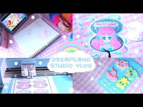 Creating Again🎨💕 - Dreamland Studio Vlog #8