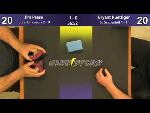 Jim Pease (Jund Dinosaurs) vs Bryant Reuttiger (5c Scapeshift) - Friday Night Standard 7/26/2019