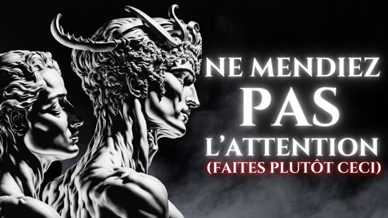 APPLIQUEZ-LES et ils vous donneront la PRIORITÉ : 9 stratégies psychologiques puissantes (STOICISME)