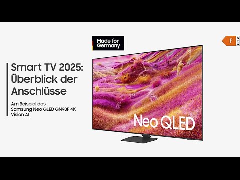 Samsung Smart TV 2025: Überblick der Anschlüsse