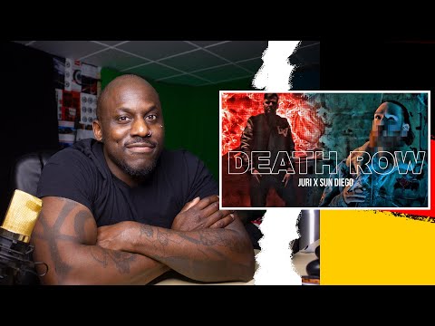 American Reacts to German Rap JURI X SUN DIEGO   Death Row