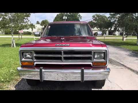 1988 Dodge Ramcharger (CC-1742561) for sale in Largo, Florida