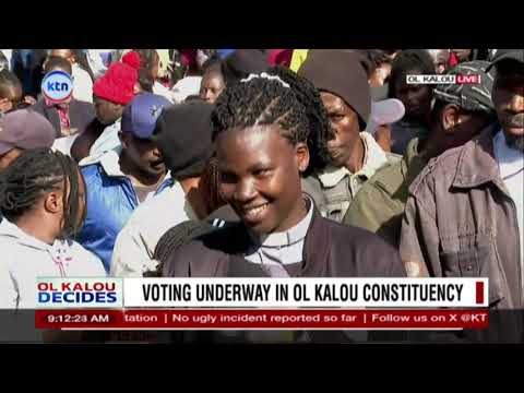 LIVE Ol-Kalou: "Tumekuja kuvote ndio hii maneno ituondokee, election inakuanga mbaya......"