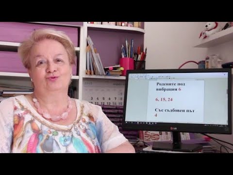 Уроци по номерология с Алена: Съдбовен път 4 с ден на раждане с вибрация 24