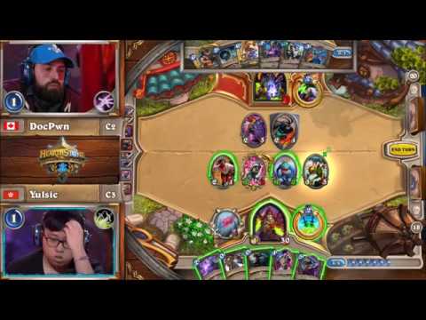 Hearthstone Yulsic missed lethal in HCT Winter Championship 2017