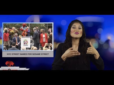 NYC street named for Sesame Street (ASL - 5.2.19)