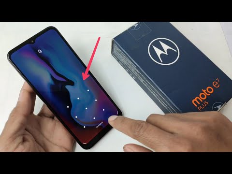 Moto E7 Plus Hard Reset OR Pattern Unlock