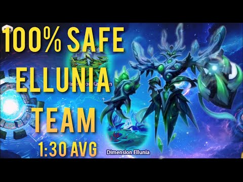Fast Ellunia level 5 team (100% safe) | Summoners War: Sky Arena