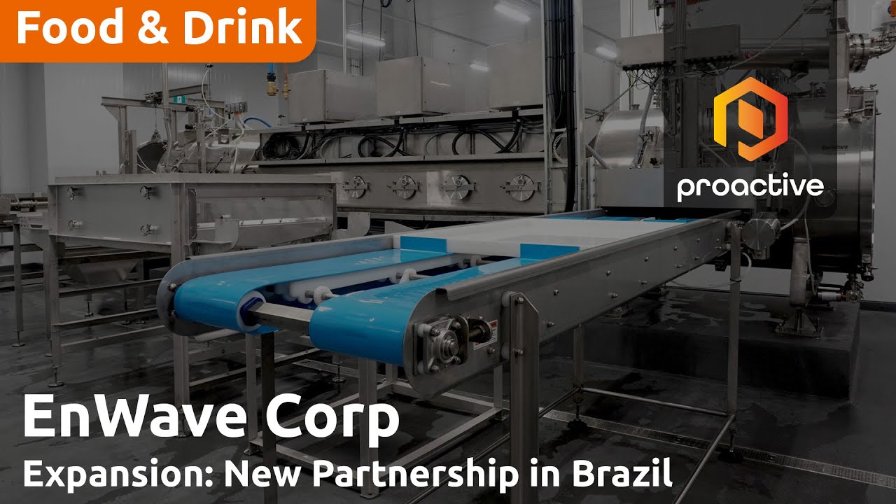 EnWave signs technology agreement with Brazilian food innovator Solve Solutions