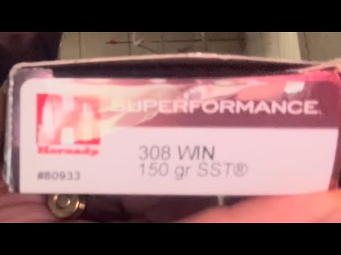 Hornady SST 150 Grain .308 delivers great performance on Whitetail! Bullet Review 