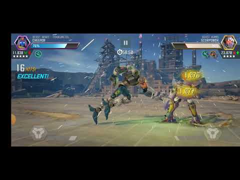 D71 Cheetor vs Scorponok