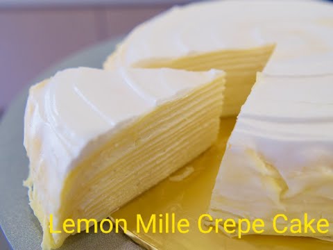 Lemon Mille Crepe FULL TUTORIAL
