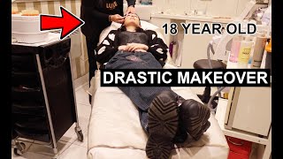 18 YEAR OLD GETS DRASTIC MAKEOVER!