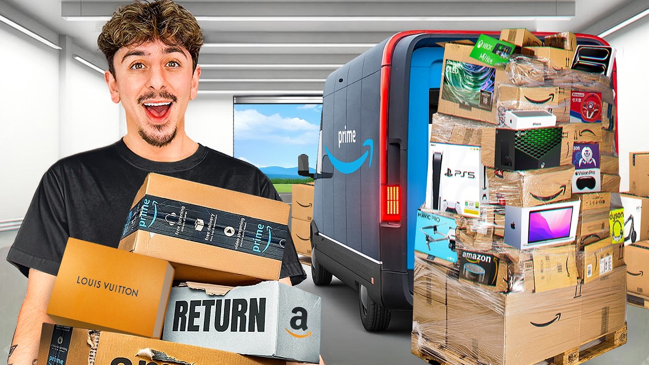 I Bought $10,000 Worth of Amazon Returns! (CRAZY FINDS)
