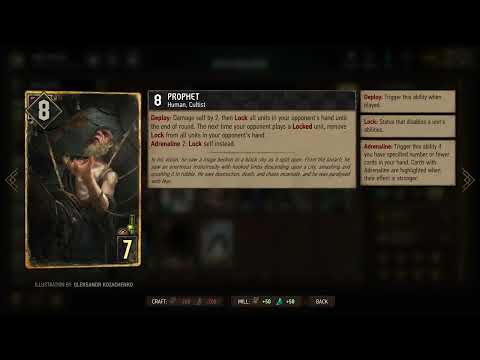 ALL ANIMATED PREMIUM CARD FORGOTTEN TREASURES #GWENT