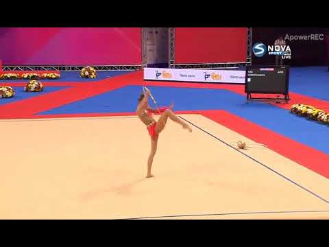 Yulia Vodopyanova Hoop 2019 WC Sofia