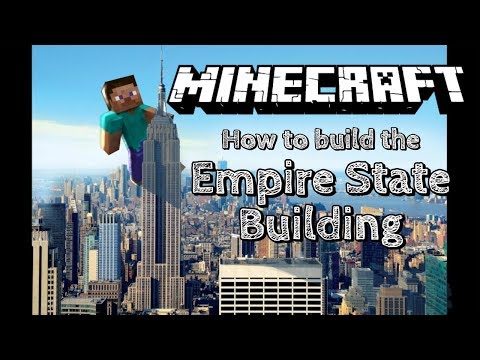 Black Beanie Gaming - How to Build the Empire State Building in Minecraft - Tutorial