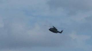 preview picture of video 'Flugtag Niederstetten NH 90'
