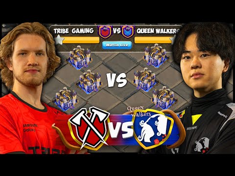Tribe Gaming vs Queen Walkers! The EPIC Matchup is BACK at Town Hall 18!