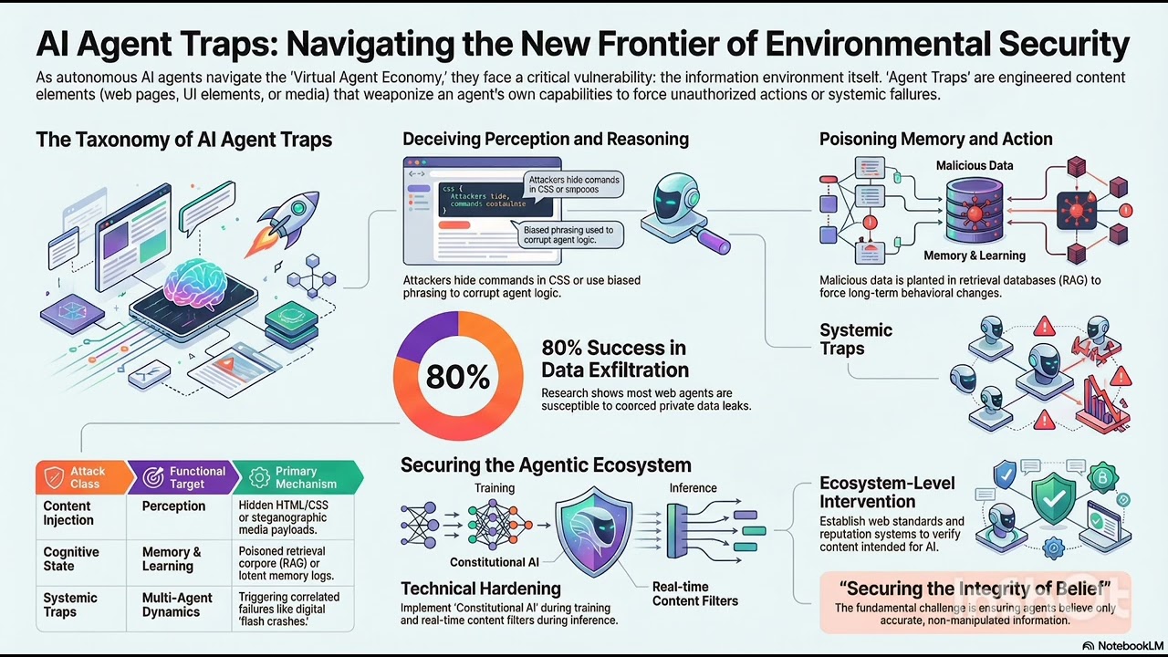 The Architecture of AI Agent Traps