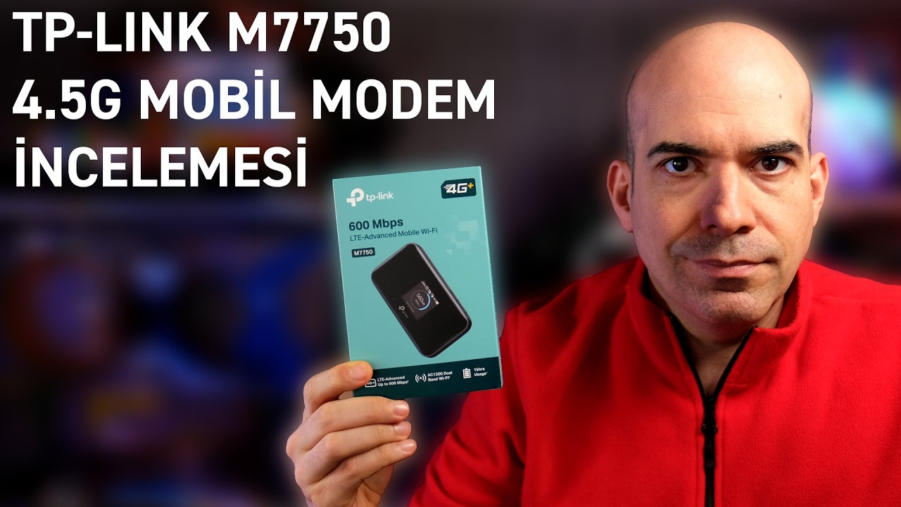 TP-Link M7750 4.5G Taşınabilir Modem İncelemesi