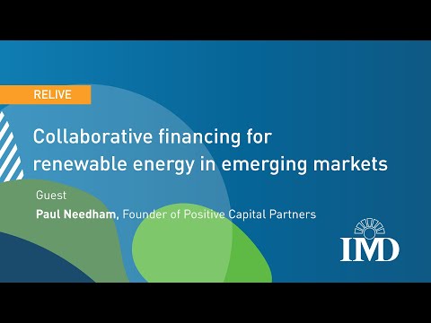 Collaborative financing for renewable energy in emerging markets