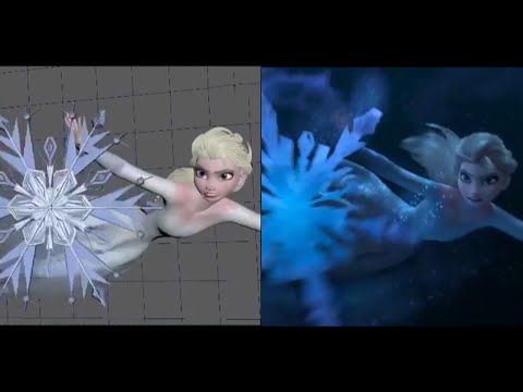 Frozen 2 | The Dark Seas Shot Progression | Jennifer Hager |@3DAnimationInternships