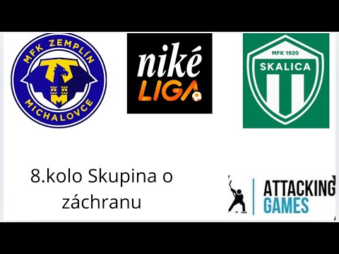 PRO EVOLUTION SOCCER    Niké liga  8.kolo skupina o záchranu  MFK Zemplín Michalovce - MFK Skalica