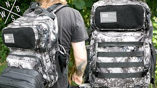 Digital Camo 45L Tactical Backpack - Unboxing & Review
