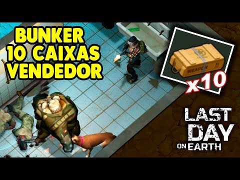 Limpei o Bunker com 10 Caixas Do Vendedor - Last Day On Earth