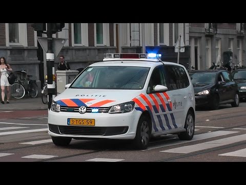 [Compilatie] 36X Politie met spoed naar verschillende meldingen in Amsterdam