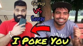 preview picture of video 'Gauravzone Poke Technical Guruji ! Ft.Technical Dost || Indian Youtuber Fight Poking each others ||'