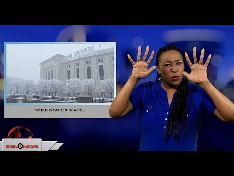 Weird weather in April (ASL - 4.3.18)