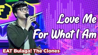 Love Me For What I Am - Jean Jordan Abina - Karen Carpenter “Clone” of Eat Bulaga The Clones