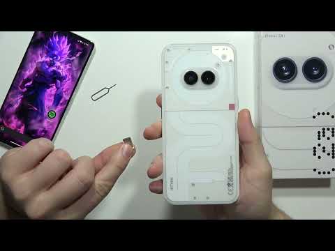 How to Input SIM Card on Nothing Phone 2A - Insert nano SIM Card