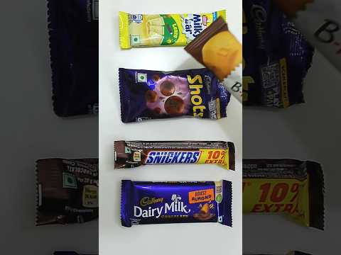 Cadbury DairyMilk | Snickers | Cadbury Shots | MilkyBar | Nutties Chocolate | ABCD #abcd 52