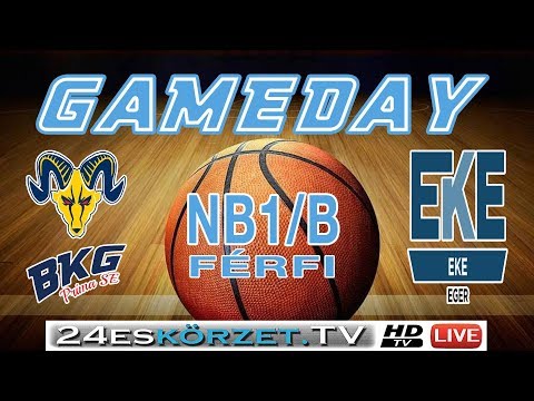 BKG-Príma SE - EKE Eger KOK   Férfi NB I. B Zöld csoport kosárlabda mérkőzés