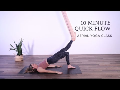 Free Aerial Yoga Class - 10 Minute Flow