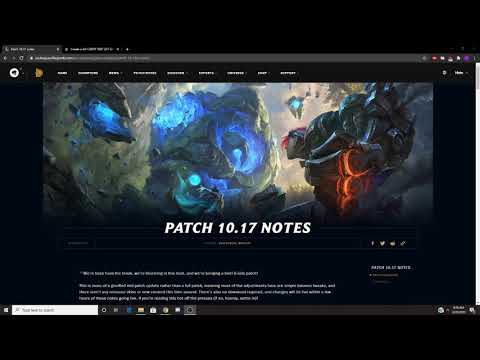 10.17 Patch Notes w/ ADC Focus & Tier List